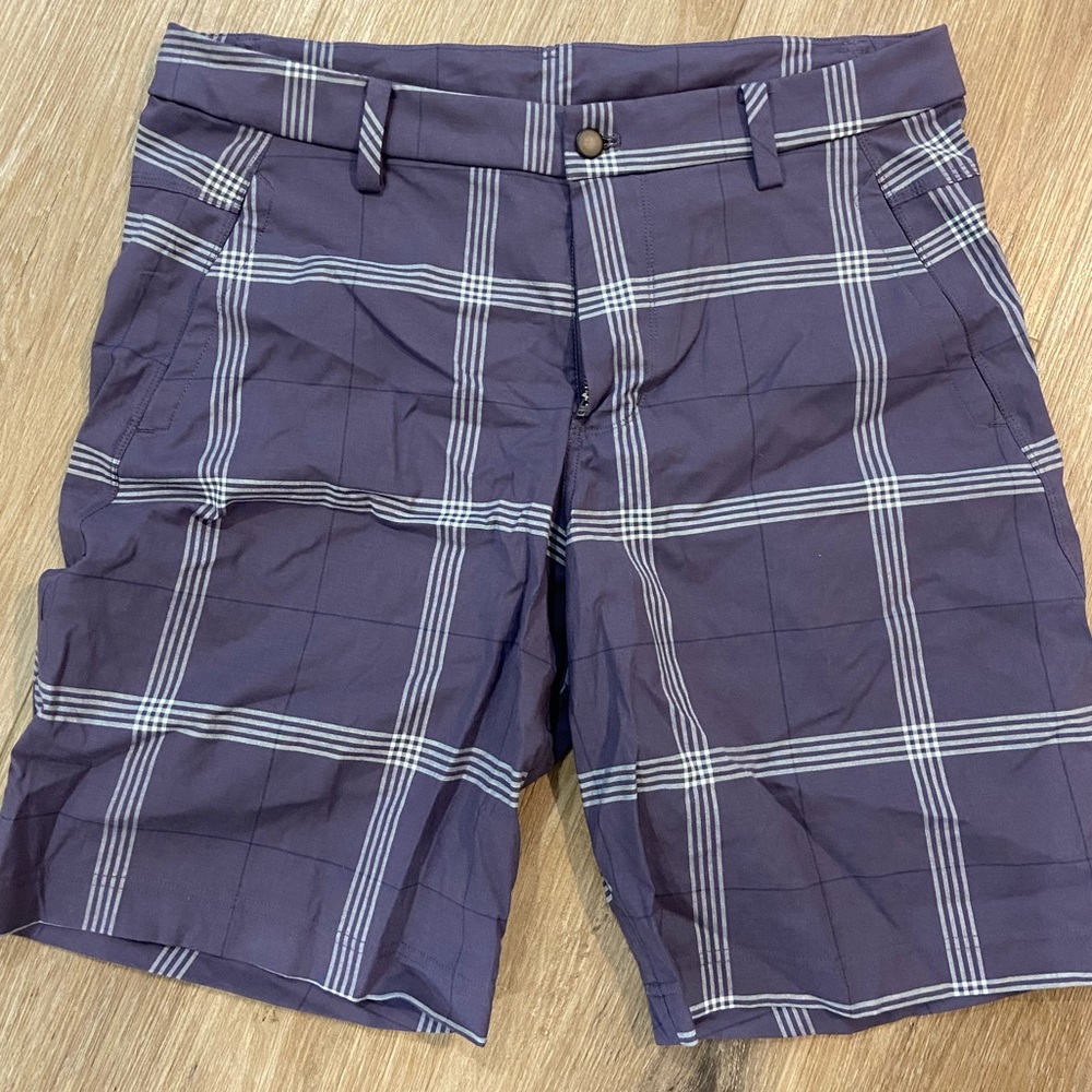 Mens purple striped Lululemon Shorts - BRAND NEW